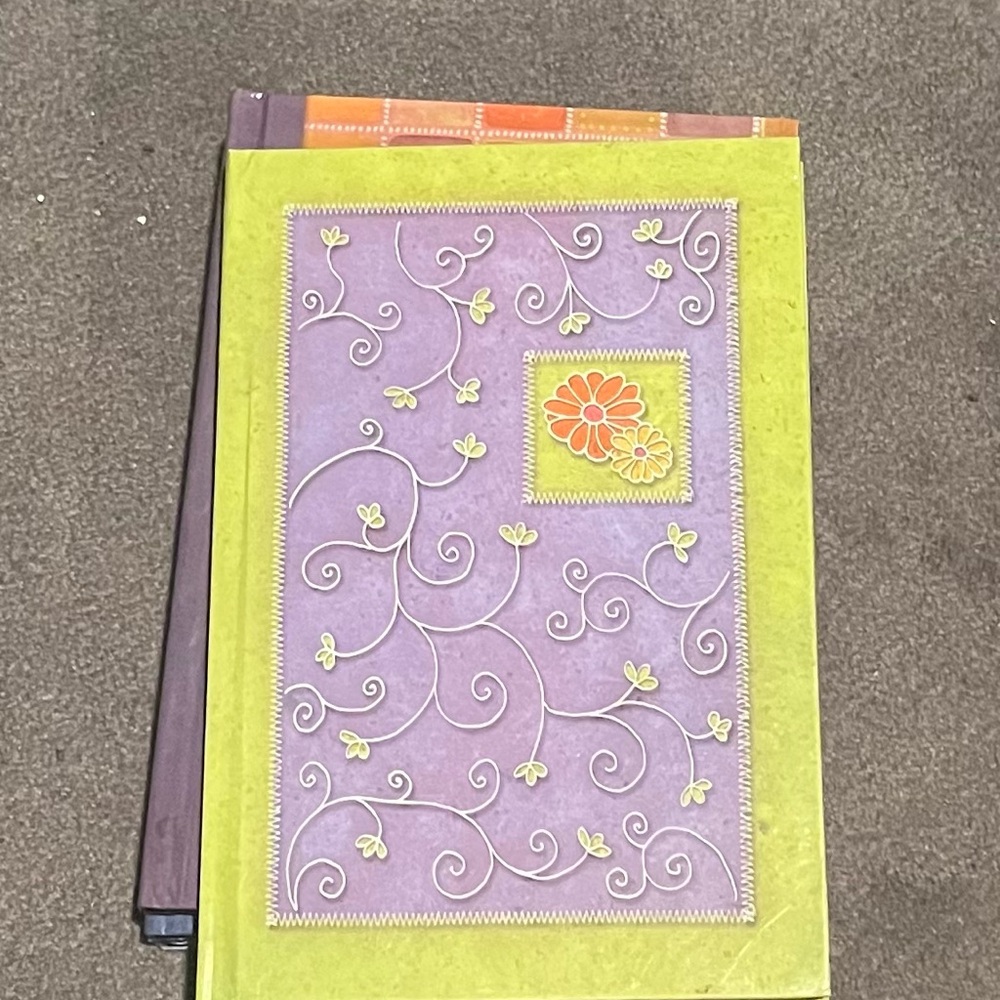 Colorful Floral and Patterned Notebooks Set - Picture 3 of 6